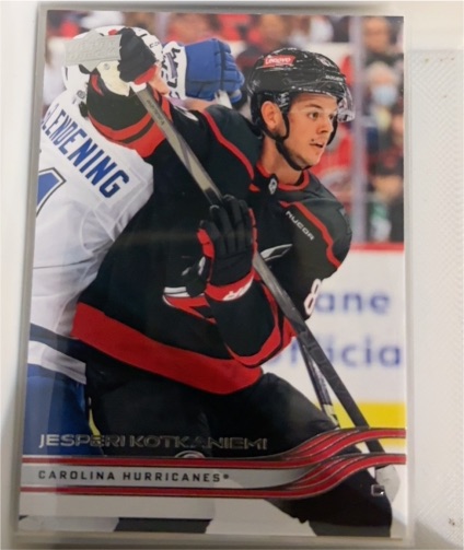 2025-26 Upper Deck #27 Jesperi Kotkaniemi — front