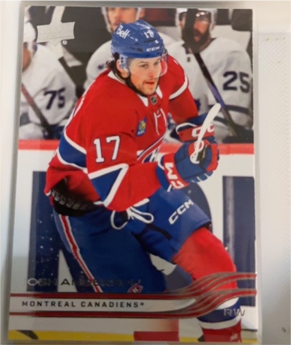 2024-25 Upper Deck #340 Arber Xhekaj — front