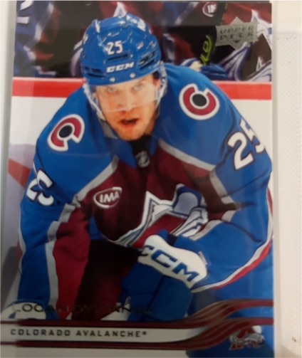 2025-26 Upper Deck #40 Logan O'Connor — front