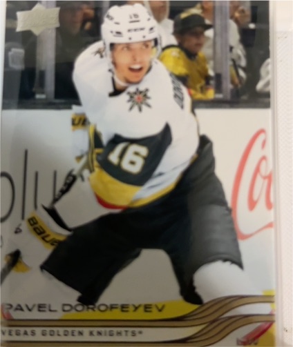 2025-26 Upper Deck Series 1 #183 Pavel Dorofeyev — front