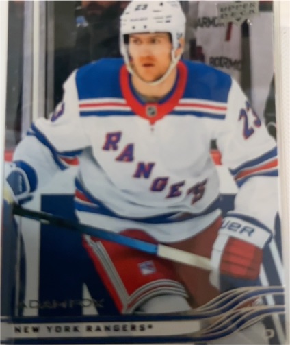 2025-26 Upper Deck #115 Adam Fox — front
