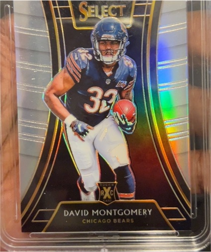 2021 Panini Select #8 David Montgomery — front