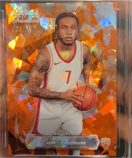 2023-24 Topps Chrome Sapphire Selections #SS-11 Cam Whitmore — front