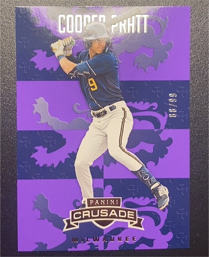 2025 Panini Crusade #45 Cooper Pratt — front