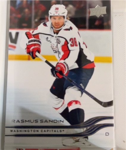 2025-26 Upper Deck #192 Rasmus Sandin — front