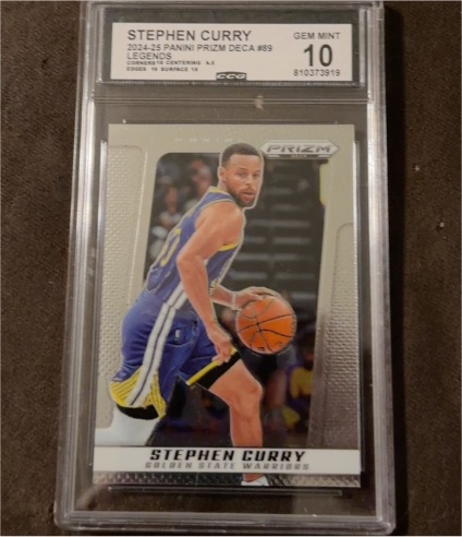 2024-25 Panini Prizm Deca #89 Stephen Curry — front
