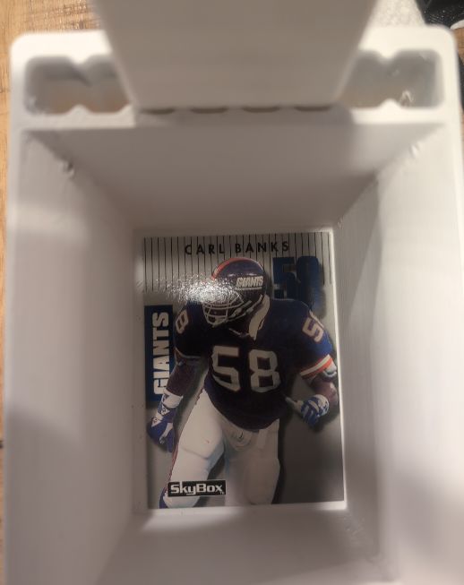 1992 SkyBox #58 Carl Banks — front