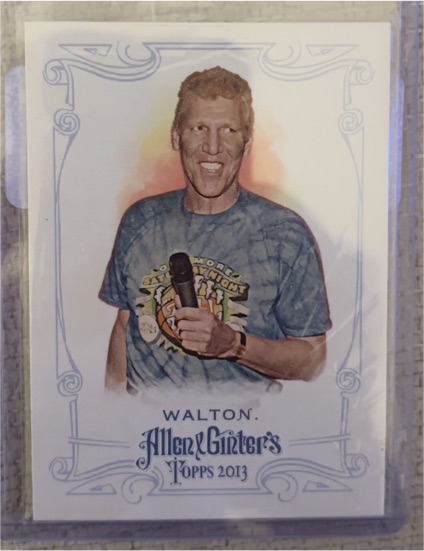 2013 Topps Allen & Ginter #350 Bill Walton — front