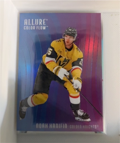 2025-26 Upper Deck Allure Color Flow #CF-10 Noah Hanifin — front