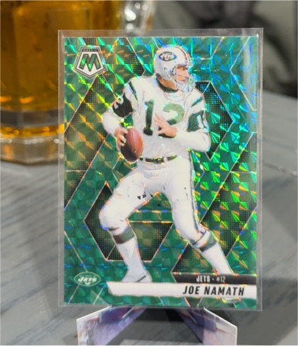 2025 Panini Mosaic #39 Joe Namath — front