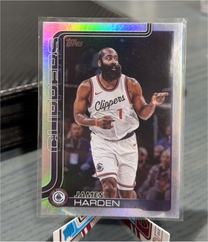 2025-26 Topps #143 James Harden — front