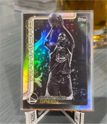 2025-26 Topps #137 Draymond Green Blackout — front