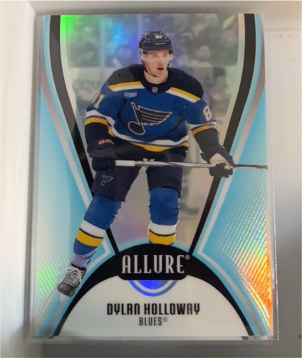 2025-26 Upper Deck Allure #6 Dylan Holloway — front