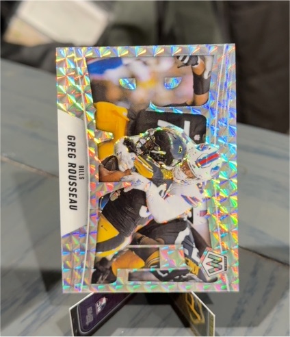 2025 Panini Mosaic #14 Greg Rousseau Bang! Mosaic — front