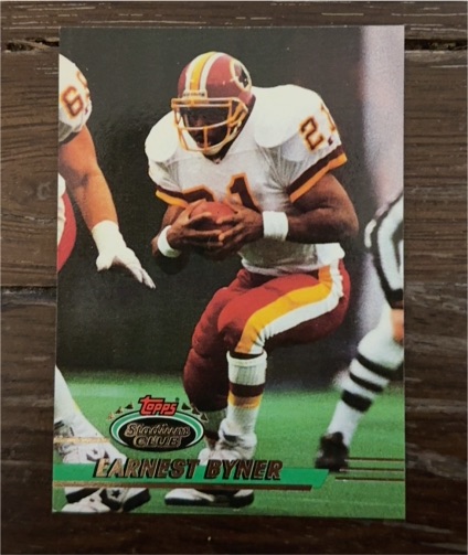 1991 Topps Stadium Club #227 Earnest Byner — front