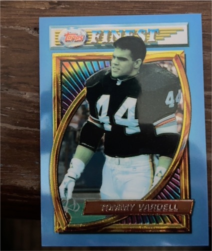 1994 Topps Finest #163 Tommy Vardell — front