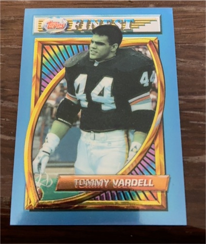 1994 Topps Finest #163 Tommy Vardell — front