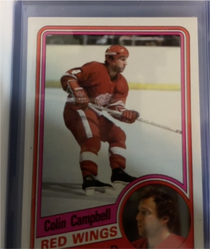 1984-85 Topps #39 Colin Campbell — front