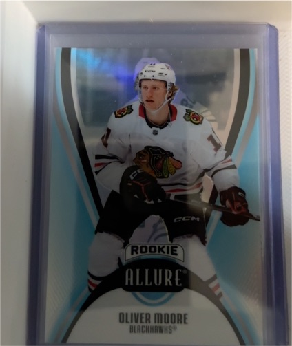 2025-26 Upper Deck Allure #133 Oliver Moore — front
