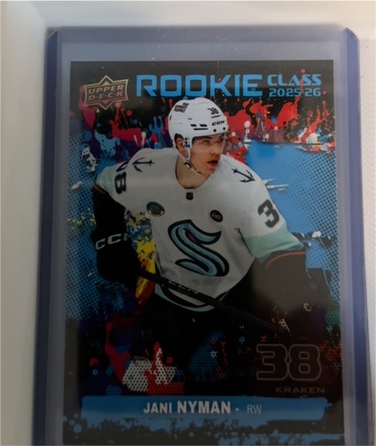 2025-26 Upper Deck #RC-8 Jani Nyman — front