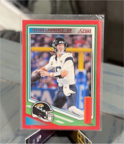 2025 Panini Score #272 Trevor Lawrence — front