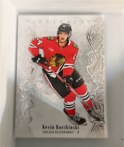 2025-26 Upper Deck Artifacts #97 Kevin Korchinski — front