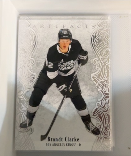 2025-26 Upper Deck Artifacts #25 Brandt Clarke — front