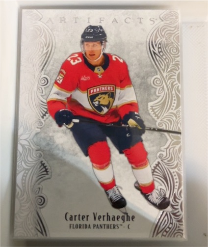 2025-26 Upper Deck Artifacts #2 Carter Verhaeghe — front