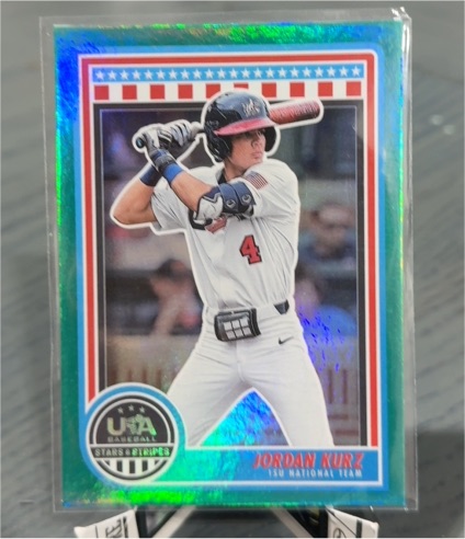 2025 Panini Stars and Stripes #99 Jordan Kurz — front