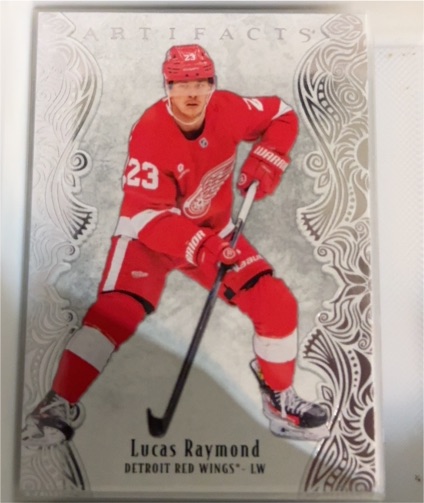2025-26 Upper Deck Artifacts #94 Lucas Raymond — front