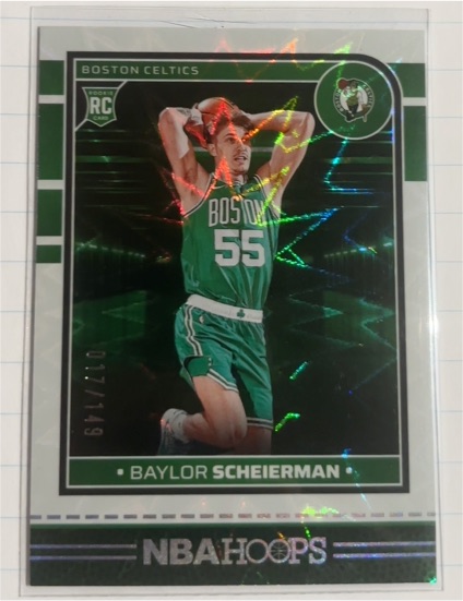 2024-25 Panini NBA Hoops #260 Baylor Scheierman — front