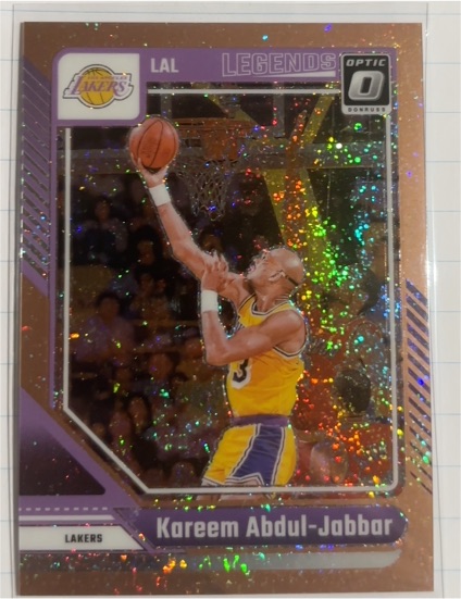 2024-25 Panini Donruss Optic #228 Kareem Abdul-Jabbar — front