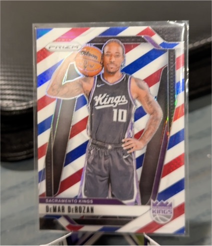 2024-25 Panini Prizm #117 DeMar DeRozan — front