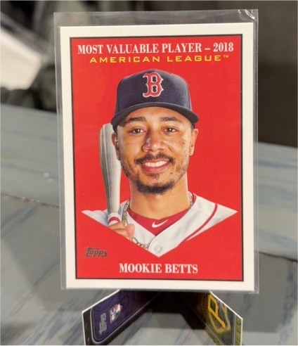 2025 Topps Update #MV-11 Mookie Betts — front
