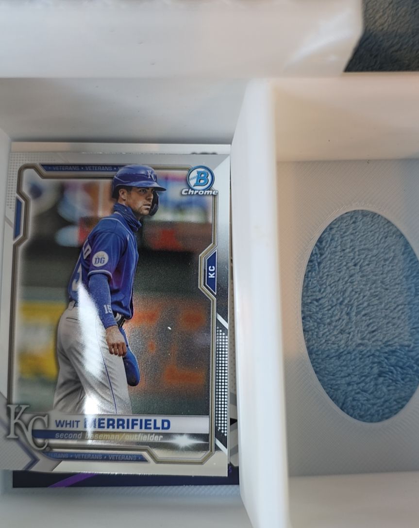 2021 Bowman Chrome #52 Whit Merrifield — front