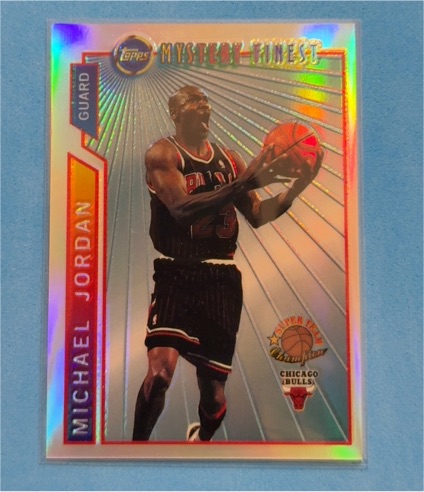 1996-97 Topps Mystery Finest #M14 Michael Jordan — front