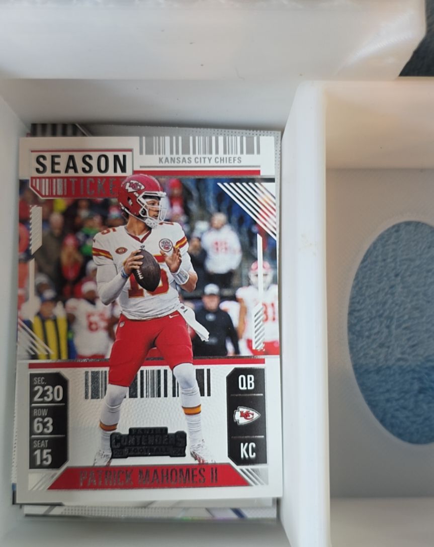 2024 Panini Contenders Season Ticket #50 Patrick Mahomes II — front