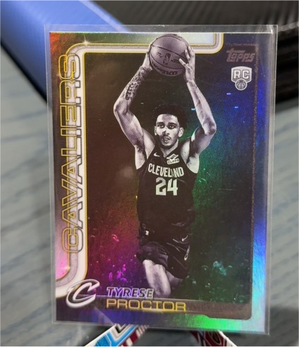 2025-26 Topps #250 Tyrese Proctor — front