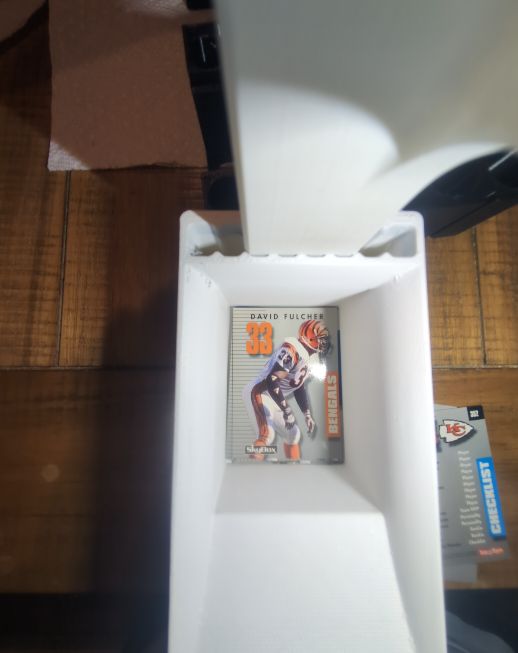 1992 SkyBox Primetime #33 David Fulcher — front