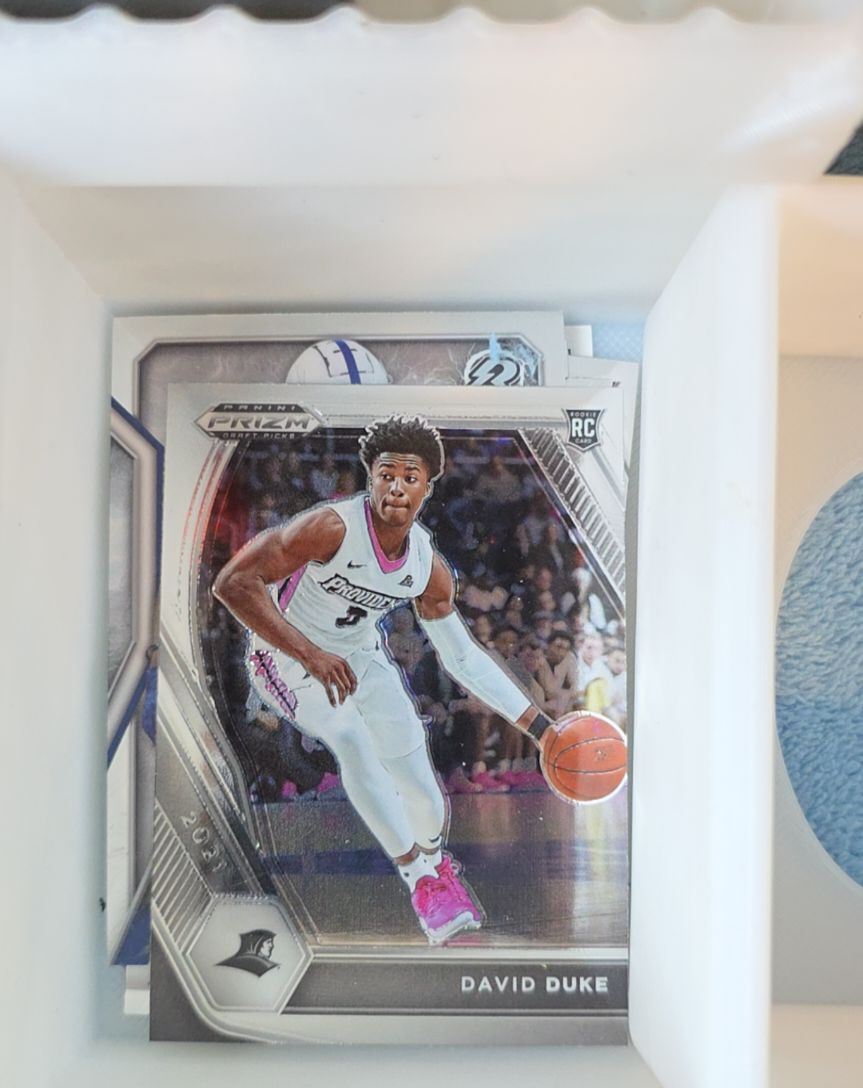 2021 Panini Prizm Draft Picks #44 David Duke — front