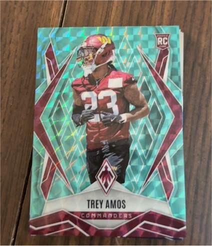 2025 Panini Phoenix #213 Trey Amos — front