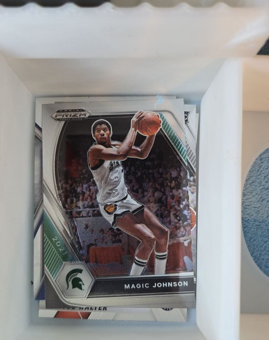 2021 Panini Prizm Draft Picks #86 Magic Johnson — front