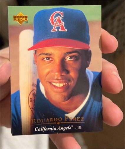 1995 Upper Deck #266 Eduardo Perez — front