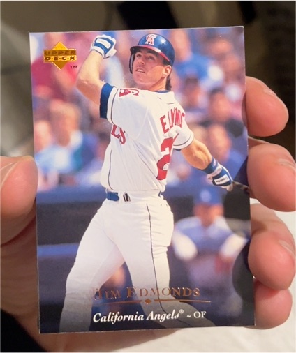 1995 Upper Deck #268 Jim Edmonds — front