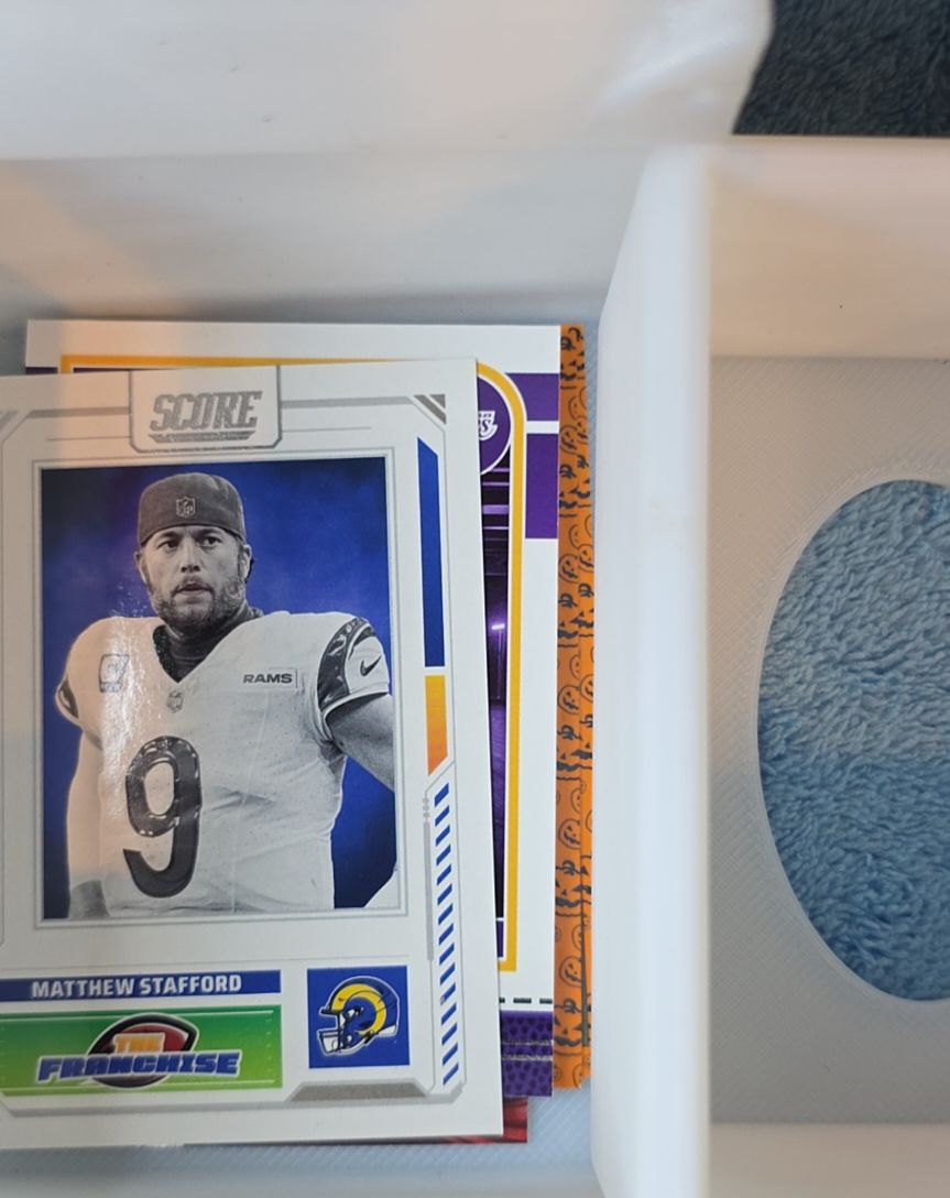 2025 Panini Score #19 Matthew Stafford — front