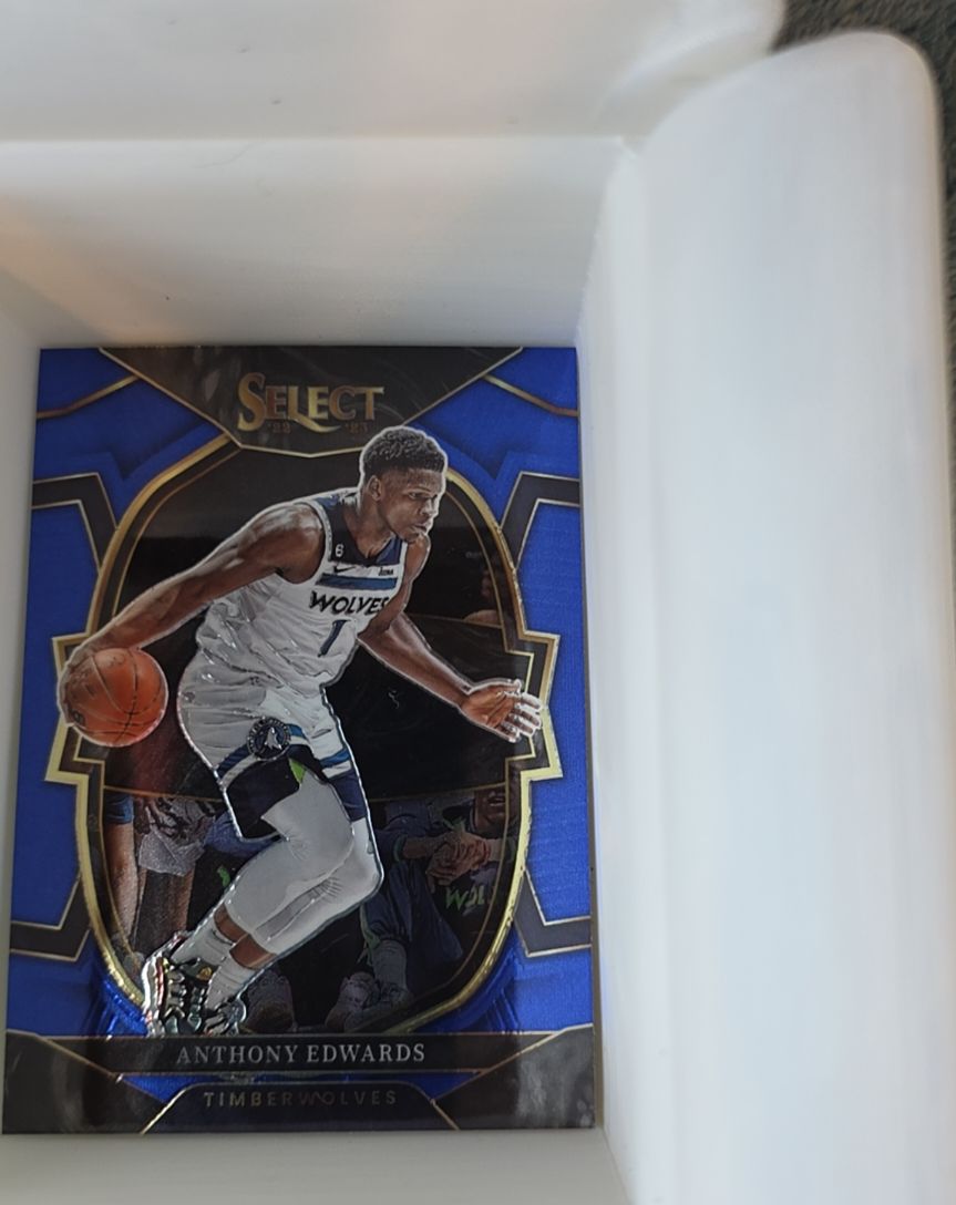 2022-23 Panini Select #46 Anthony Edwards Minnesota Timberwolves — front