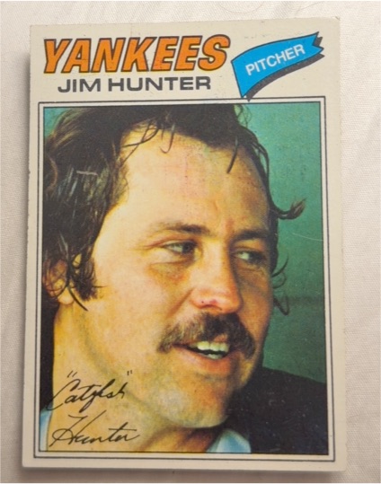 1977 Topps #280 Jim Hunter — front