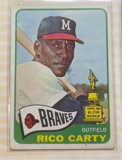 1965 Topps #305 Rico Carty — front