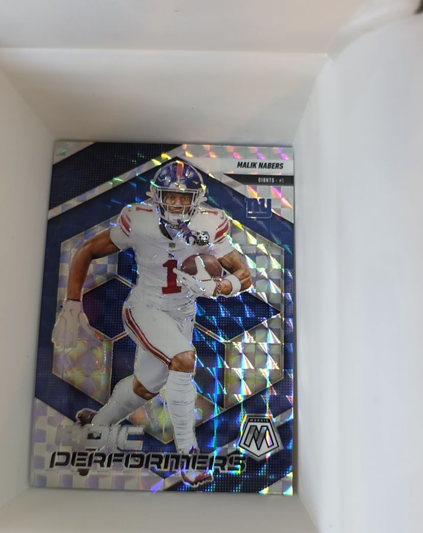 2025 Panini Mosaic #11 Malik Nabers Epic Performers — front