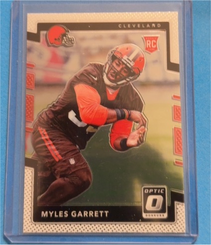 2017 Panini Donruss Optic #106 Myles Garrett — front